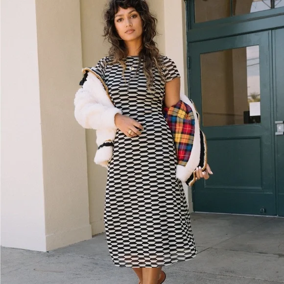 [lisa says gah] vintage rug logan midi dress - Picture 4 of 13